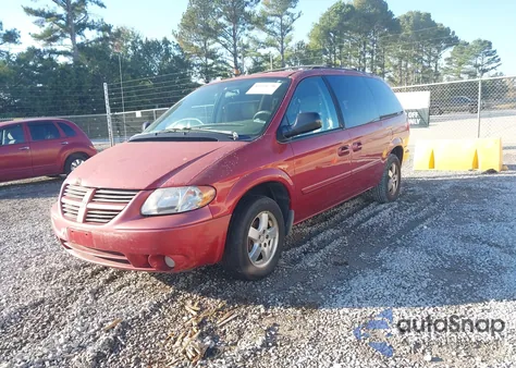 2006 Dodge Grand Caravan Sxt из США, поврежденный, VIN 2D4GP44L56R727464